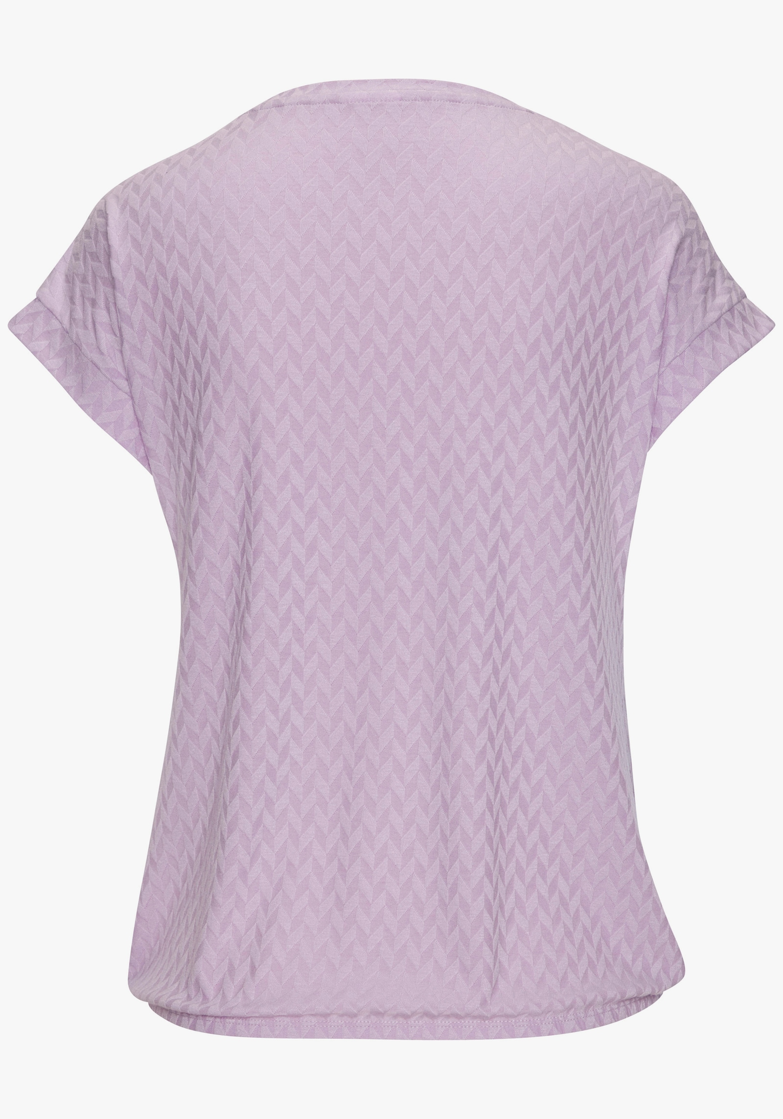 Vivance Kurzarmshirt - eisblau, lila