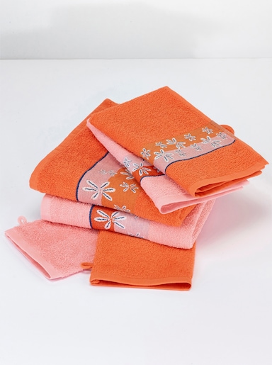 Handtuch-Set - orange