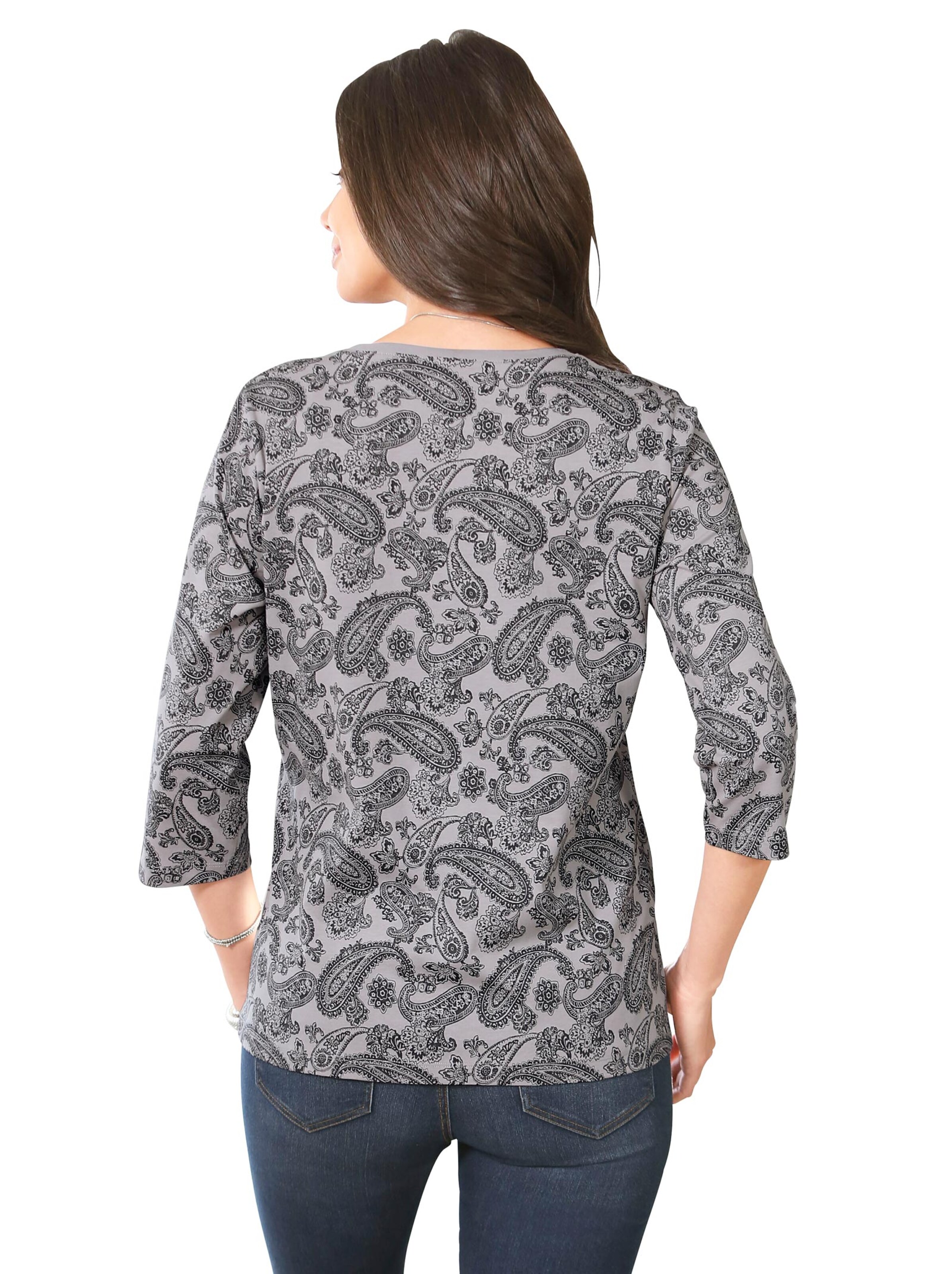 Shirt - grau-bedruckt