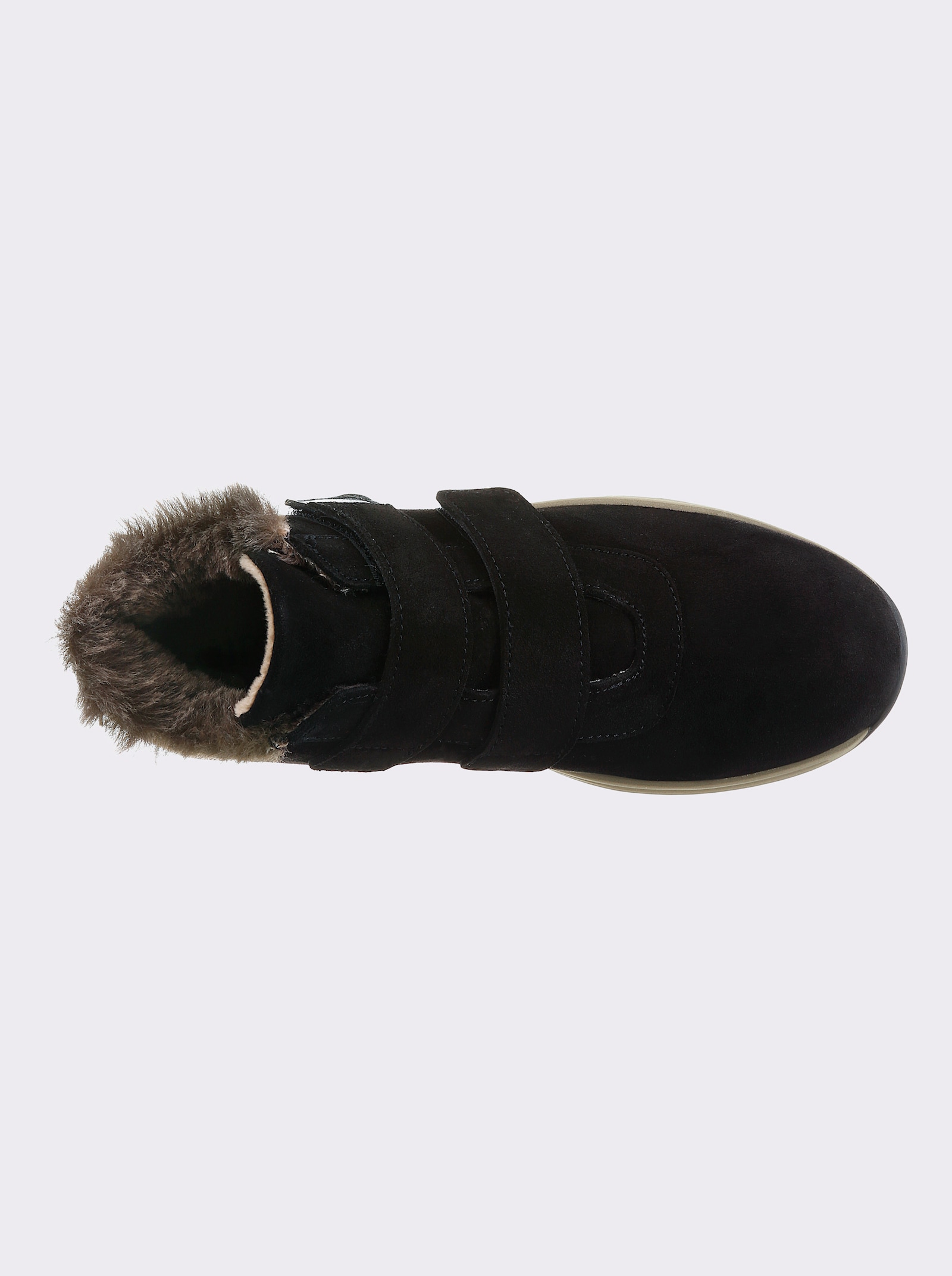 airsoft modern+ Stiefelette mit Innenfutter - schwarz