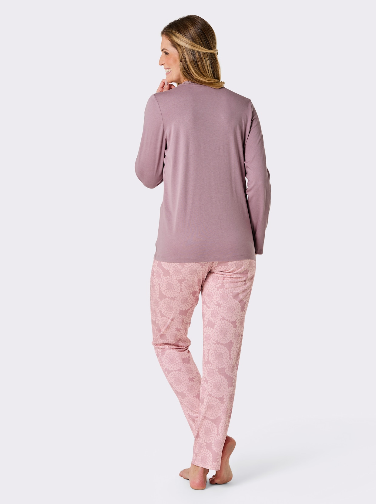 wäschepur Pyjama - mauve