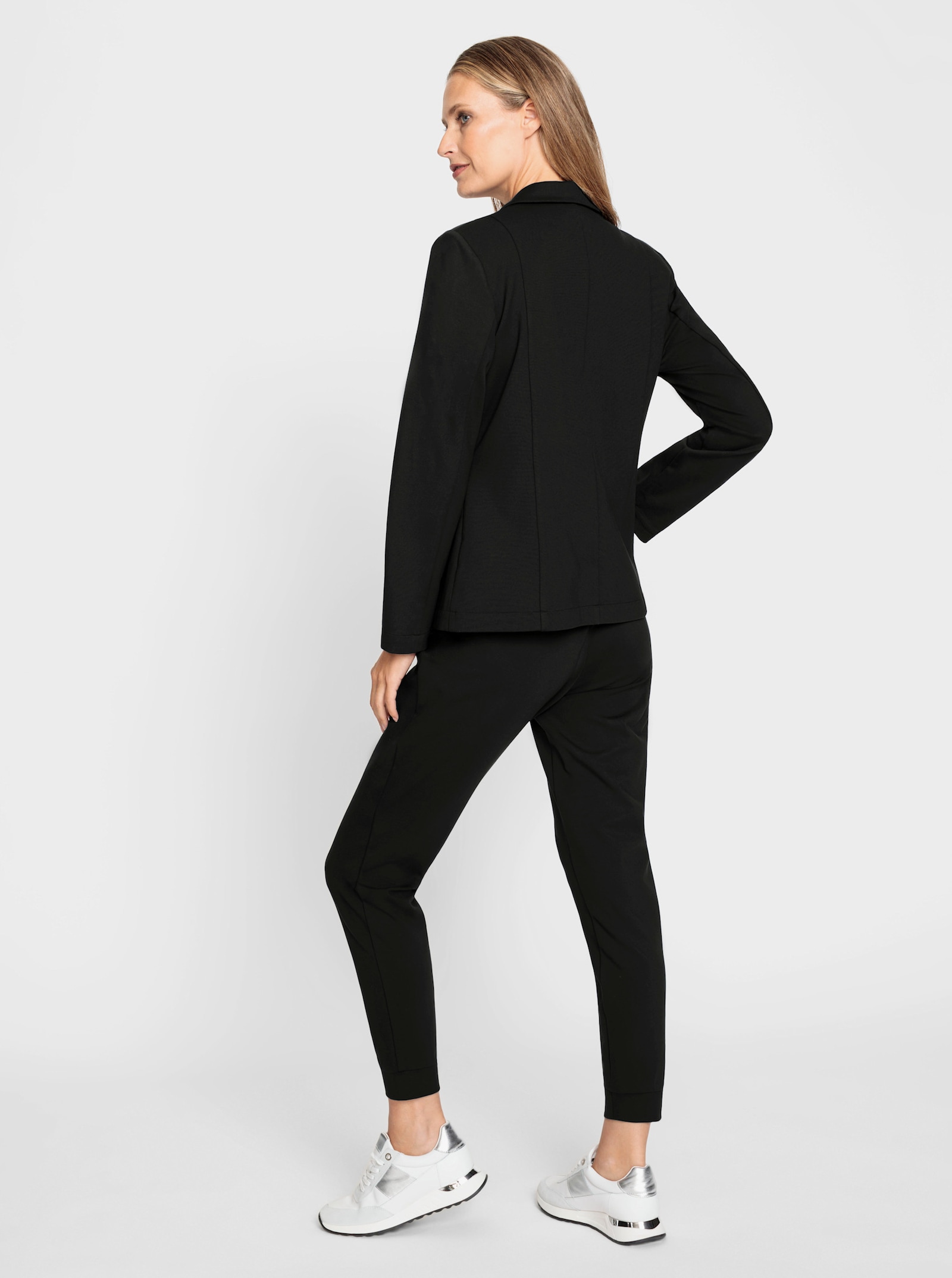 heine Hosenanzug mit 7/8-Hose - schwarz