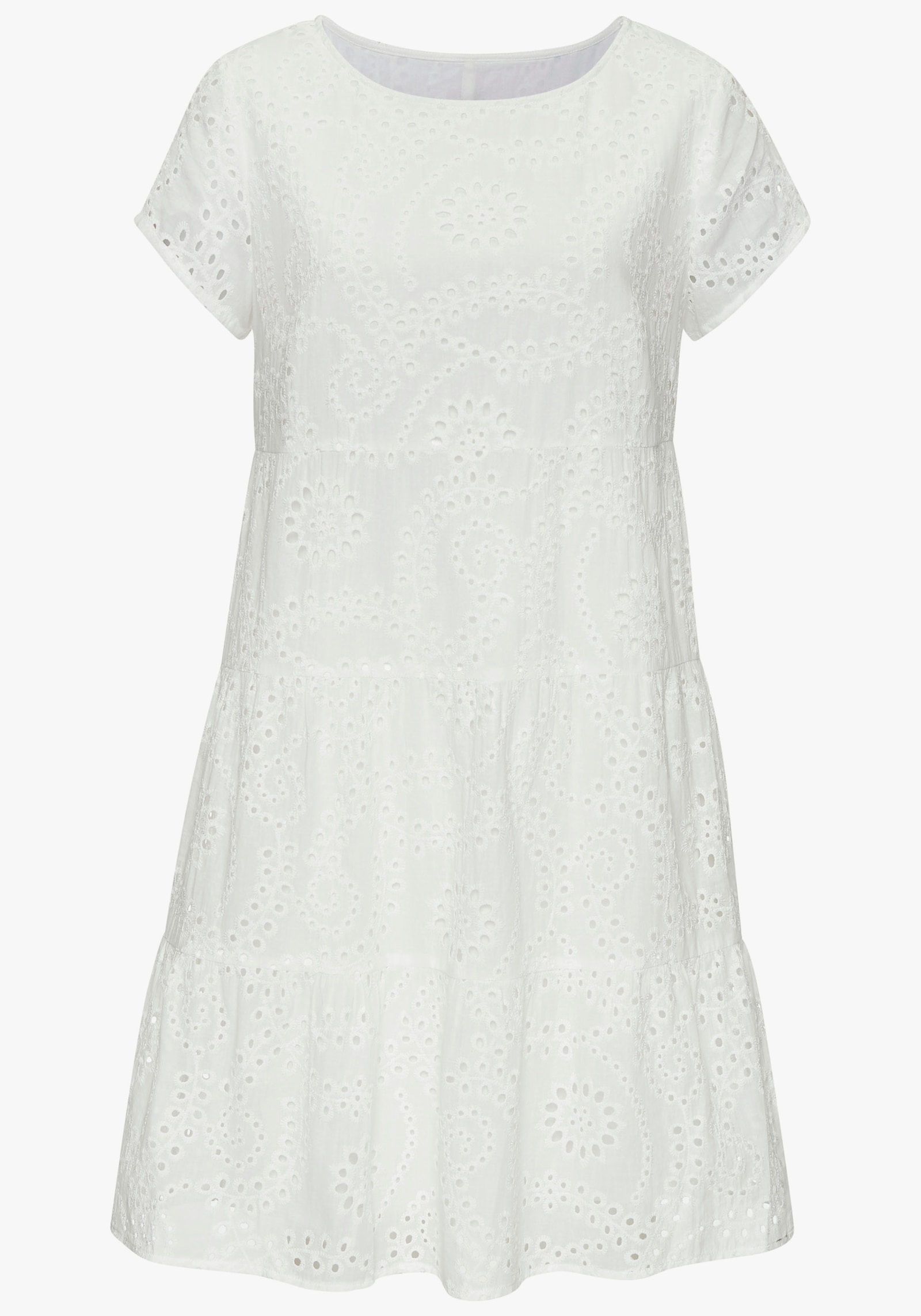 Buffalo Spitzenkleid - weiß
