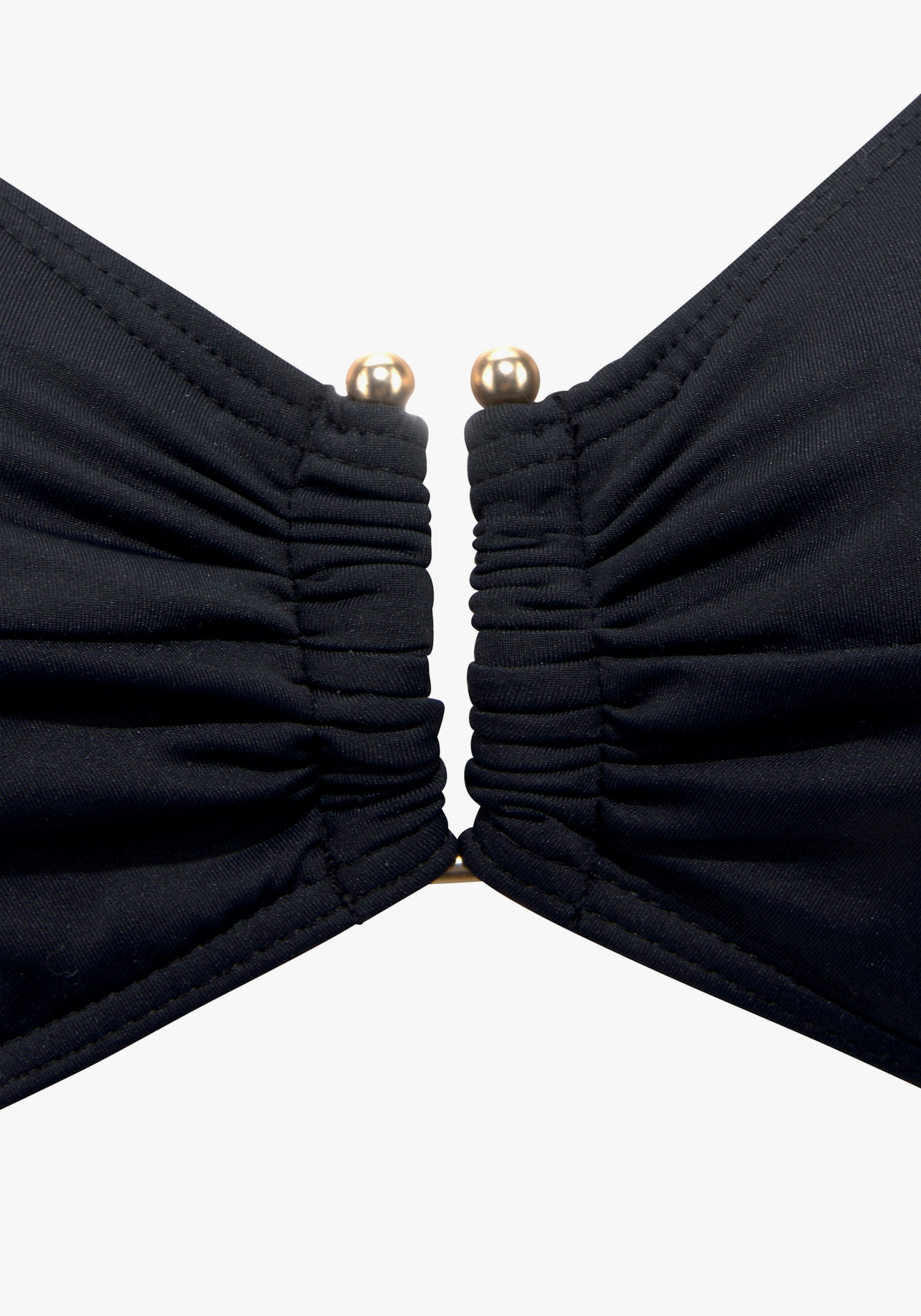 LASCANA Bügel-Bikini-Top - schwarz