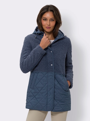 Jacke - rauchblau