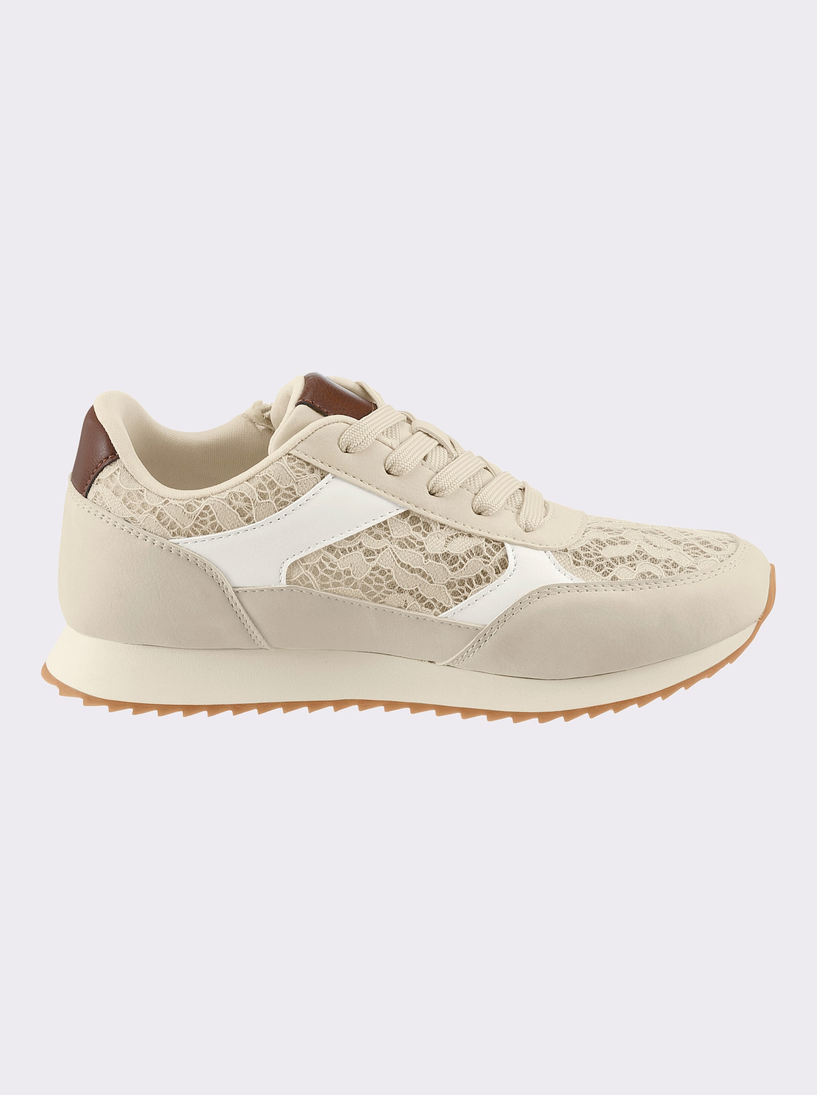 heine Sneaker - creme-cognac