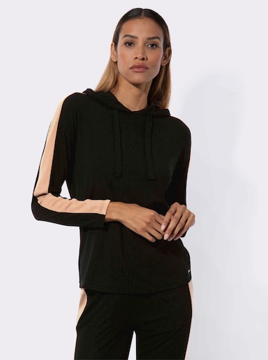 feel good Shirt - schwarz-camel
