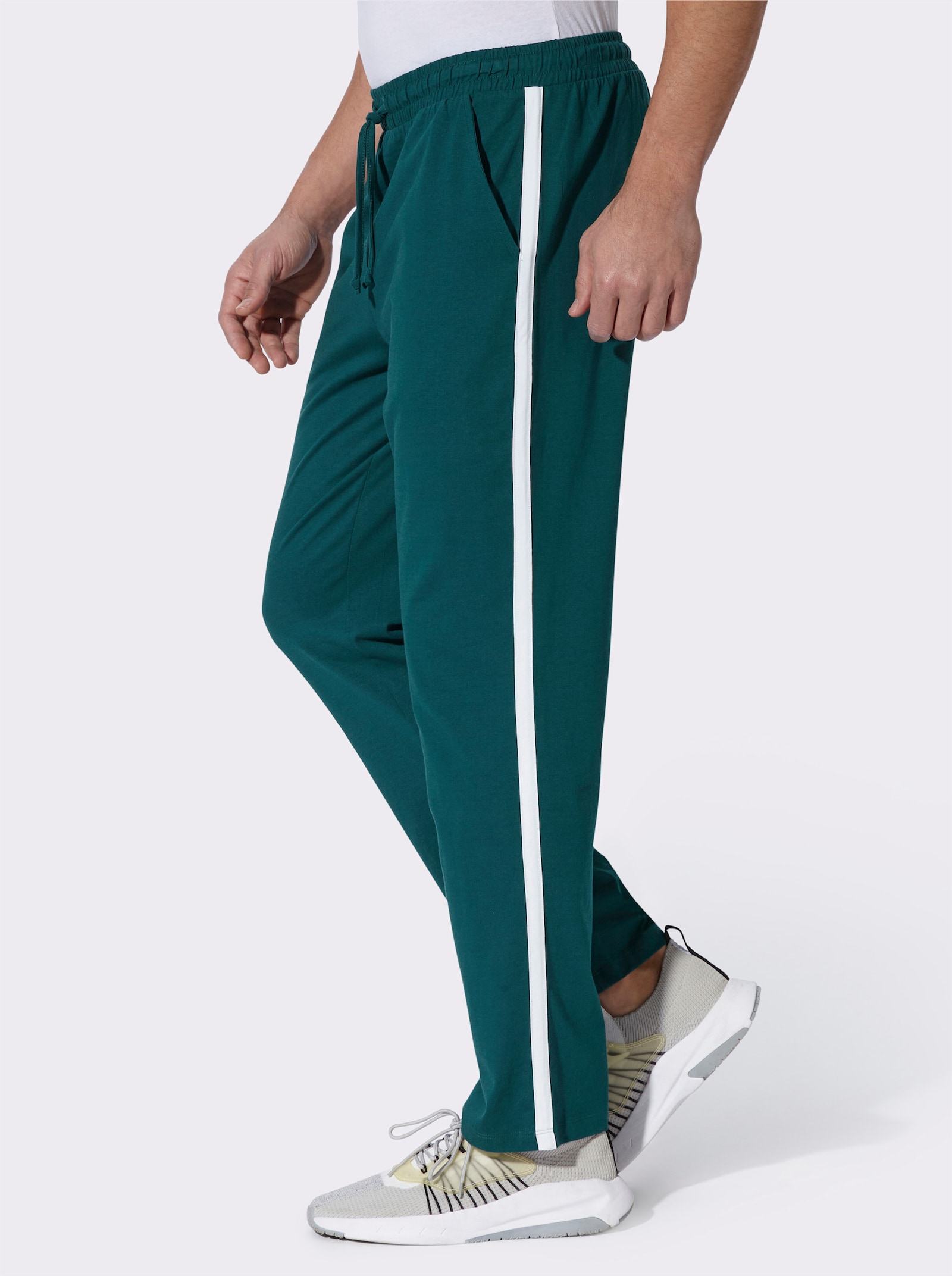 Freizeithose im Doppelpack - marine + petrol