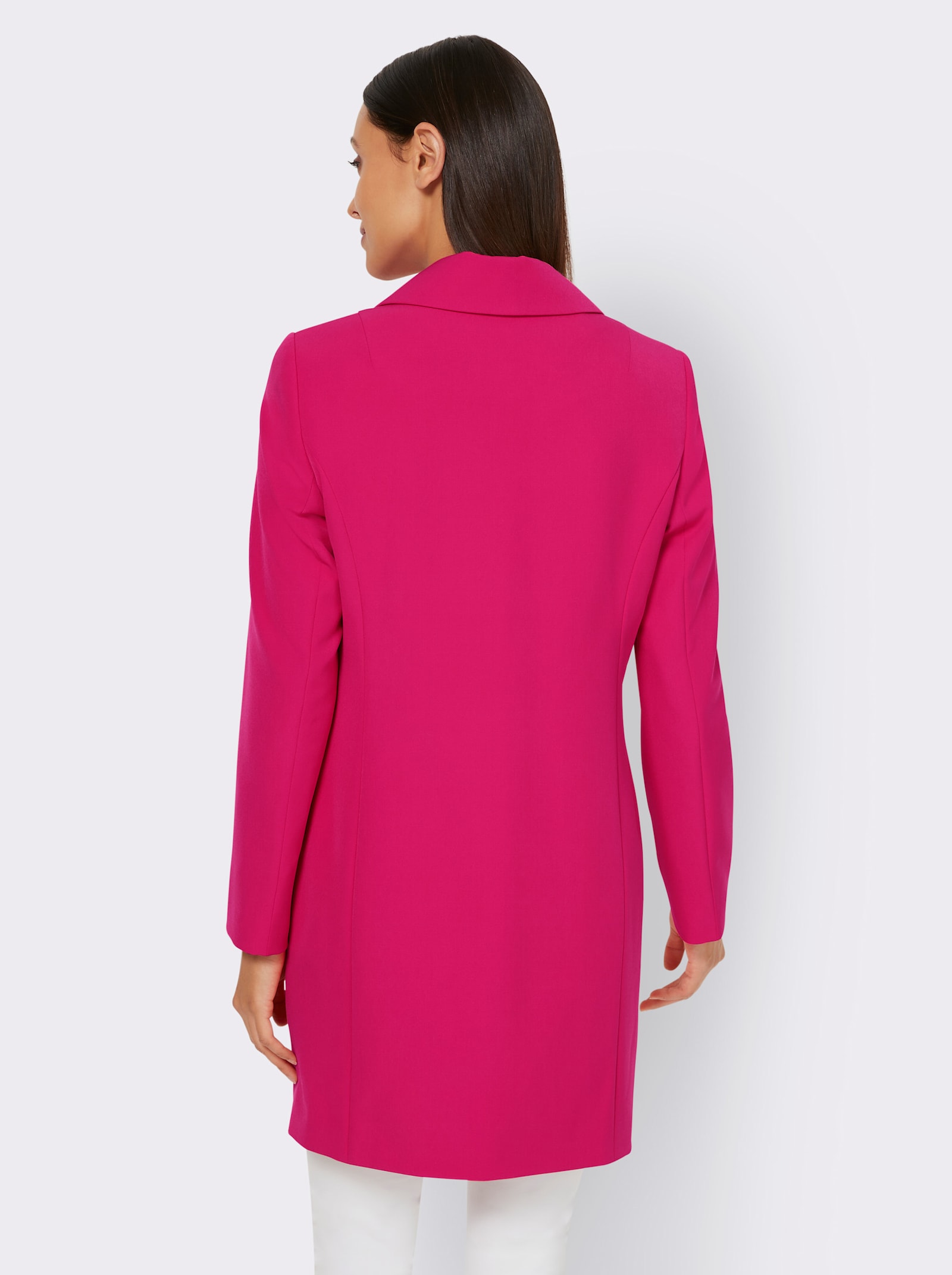 heine Kurzmantel mit Paspeltaschen - pink