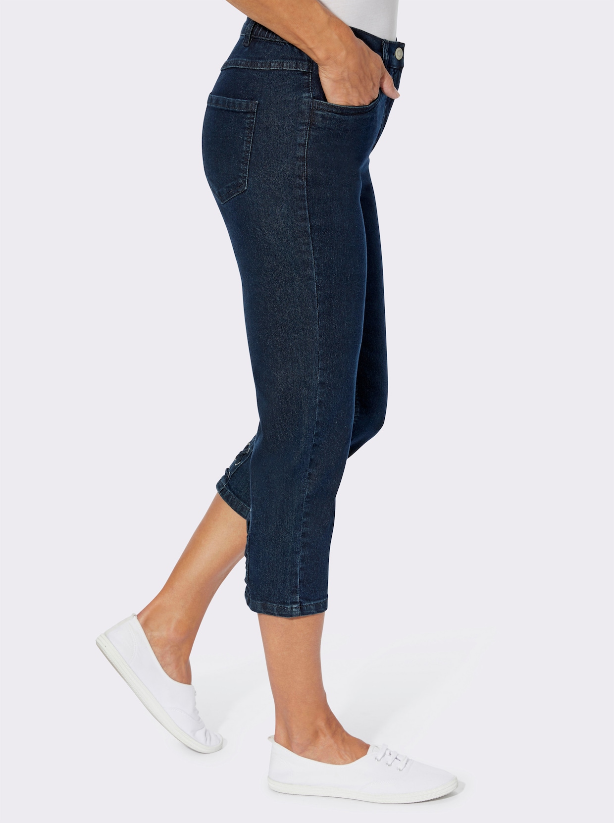 3/4-Jeans - dark blue-denim