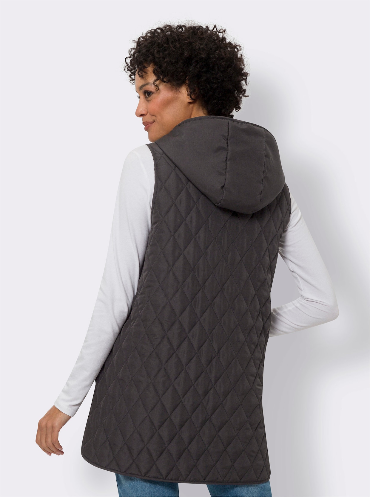 Gilet réversible - rouge-noir