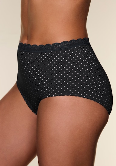 Vivance Taillenslip - schwarz/creme