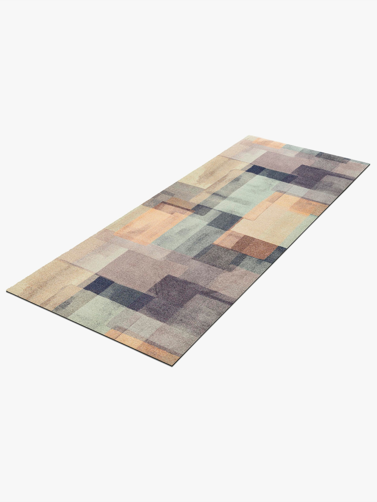 wash+dry by Kleen-Tex Fußmatte - flieder-beige-bedruckt