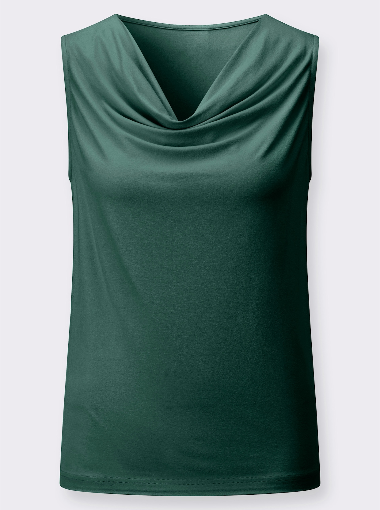 Shirttop - tannengrün