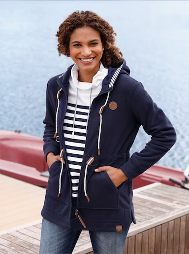 Fleece-Jacke - marine