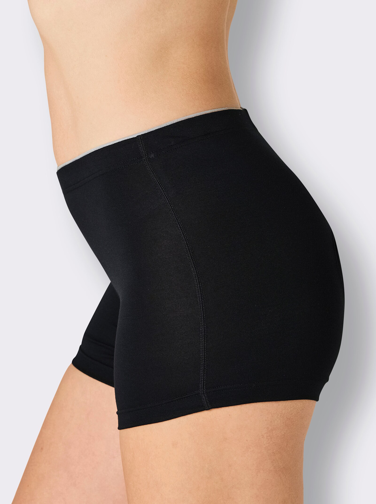 Damen-Radlerunterhose - schwarz