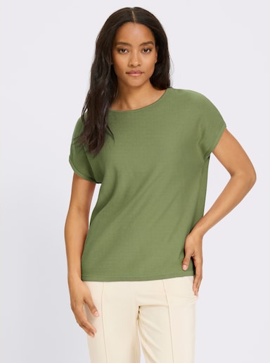 heine Pullunder im Linksstrick - eucalyptus