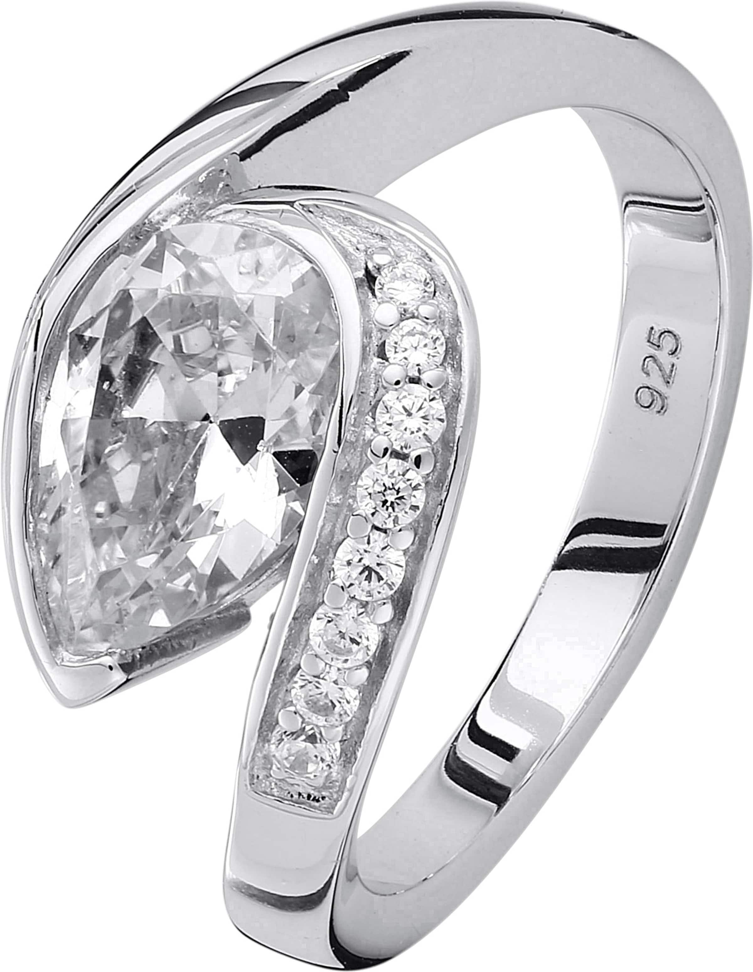 echtes günstig Kaufen-Ring in Silber 925 von heine. Ring in Silber 925 von heine <![CDATA[Der Ring aus Silber 925 ist ein echtes Allround-Talent. Weiße Zirkonia. Edel glänzende Qualität. Rhodiniert.]]>. 