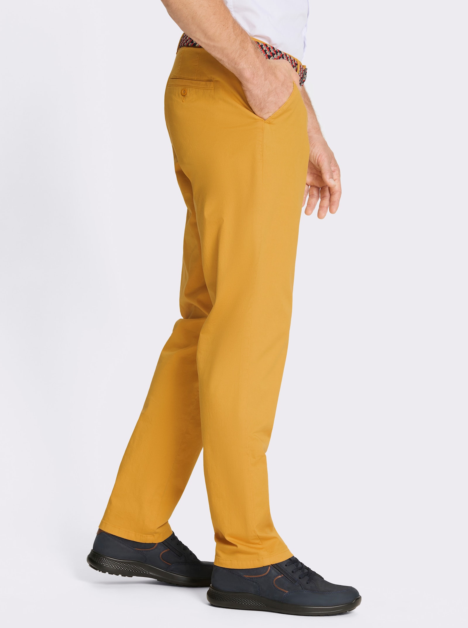 Marco Donati Hose in leichter Twill-Qualität - ocker