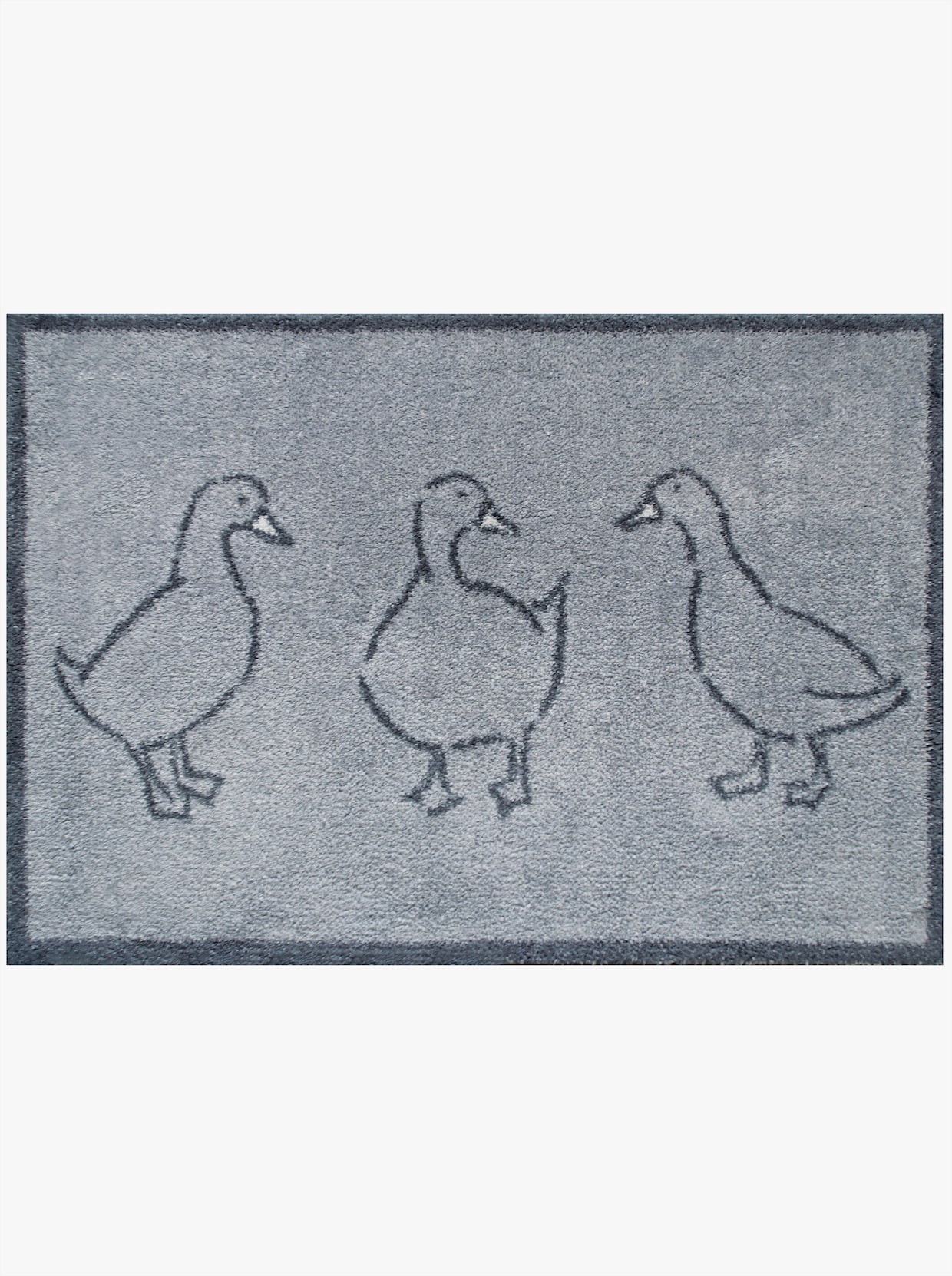 Turtle Mat Fußmatte - grau