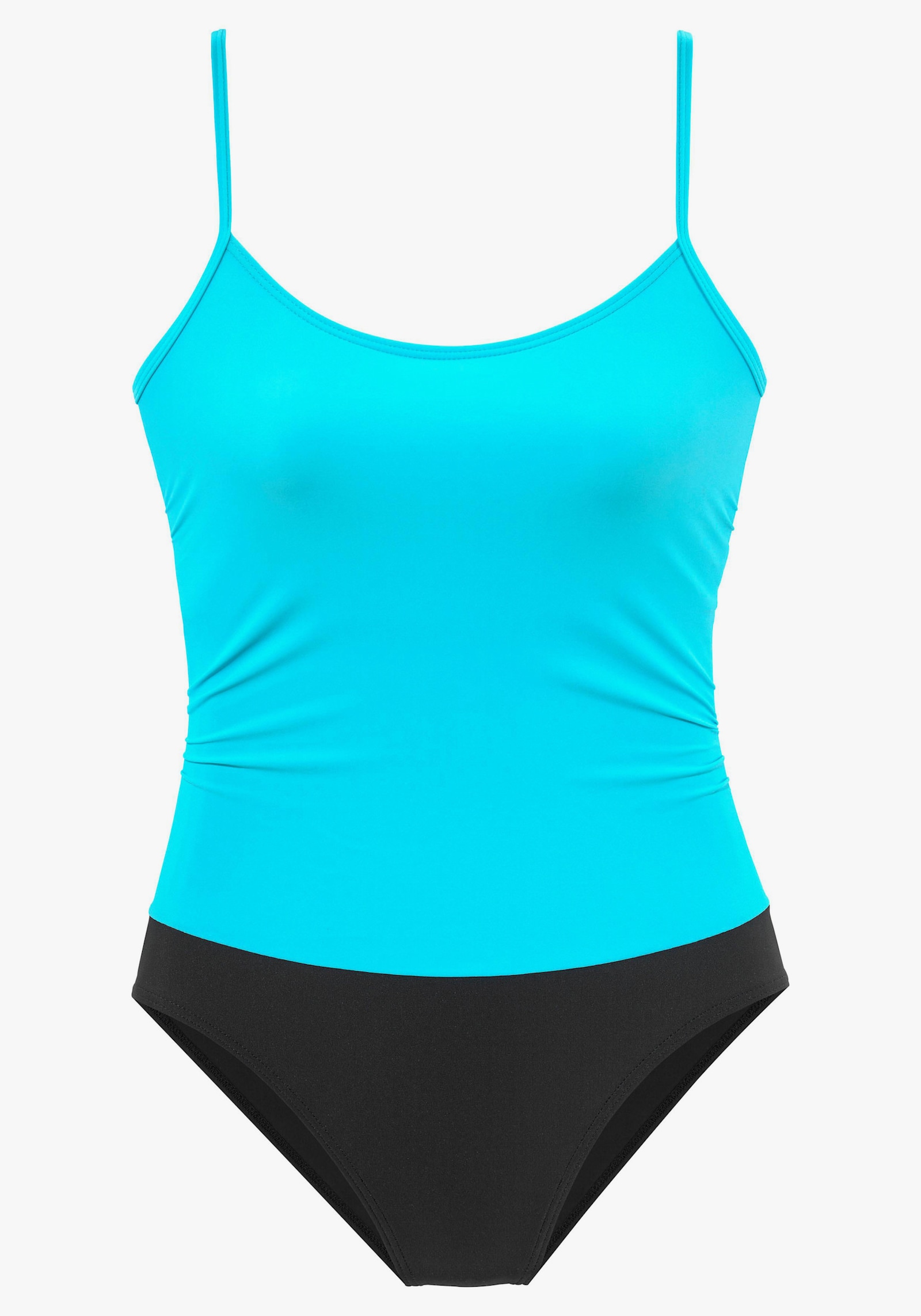 LASCANA Badeanzug - türkis-schwarz