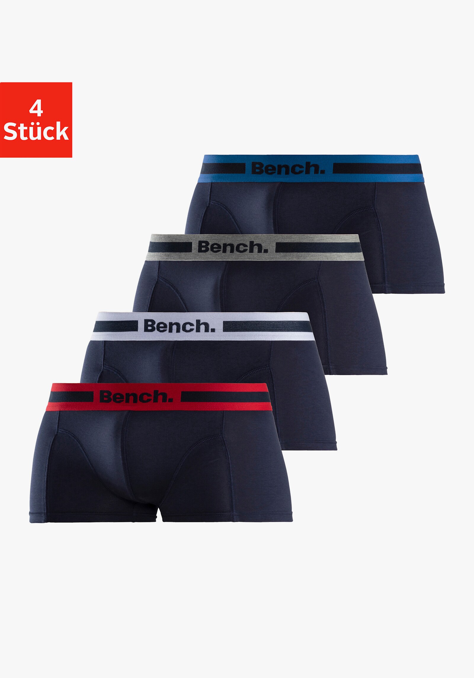 Bench. Hipster - navy/rood, navy/grijs gemêleerd, navy/blauw, navy/wit