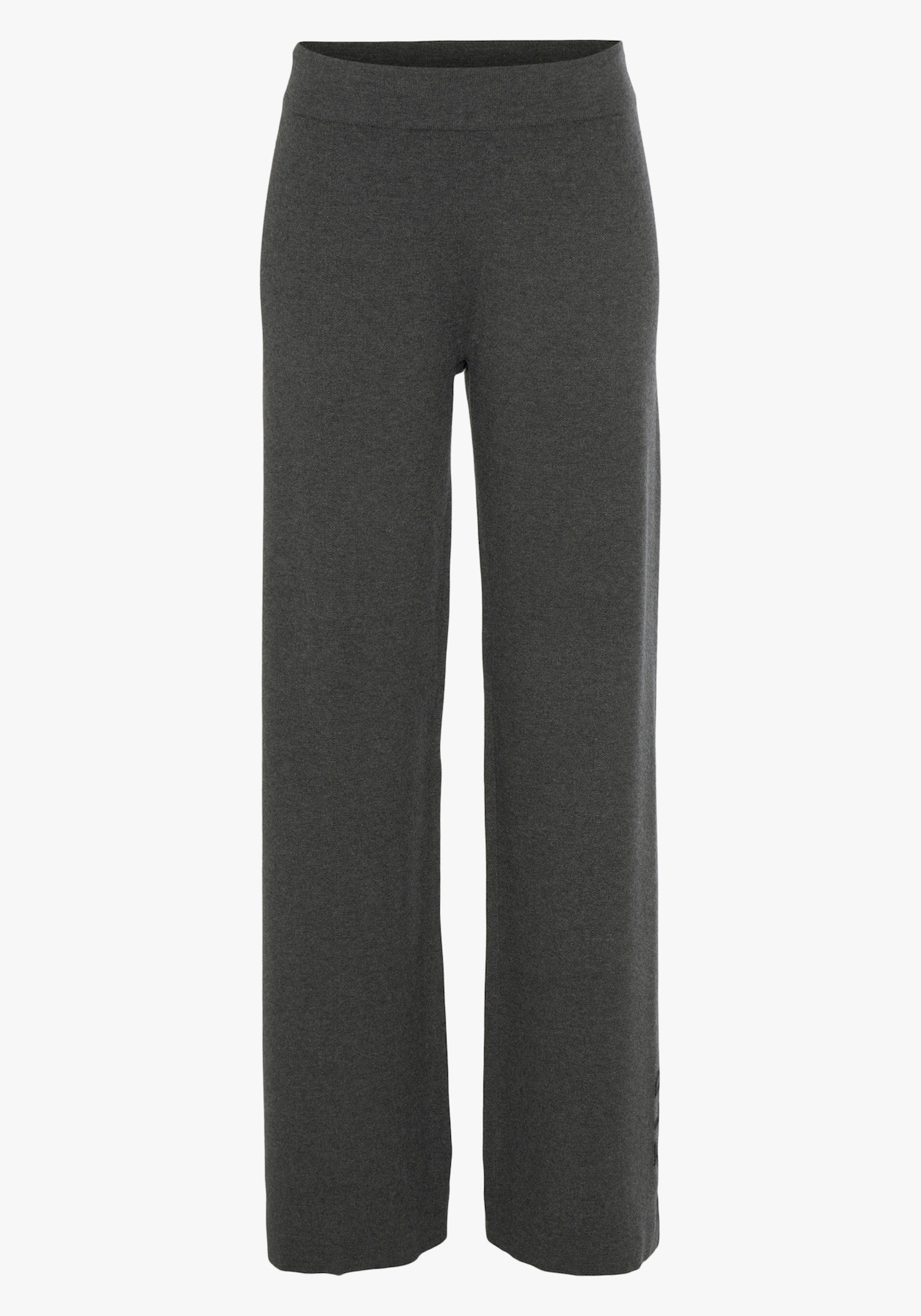 Elbsand Broek van tricot - antraciet