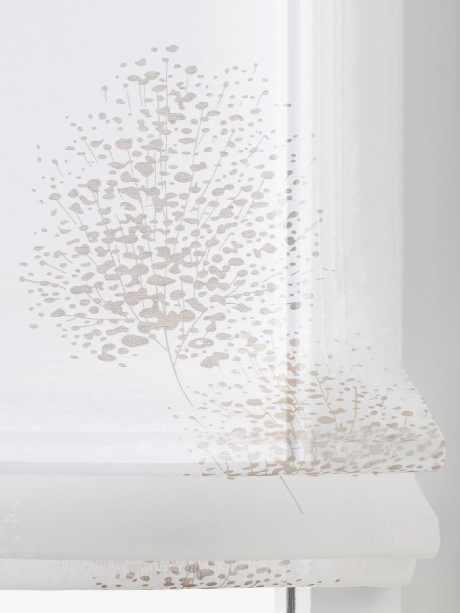 heine home Raffrollo - beige-weiß