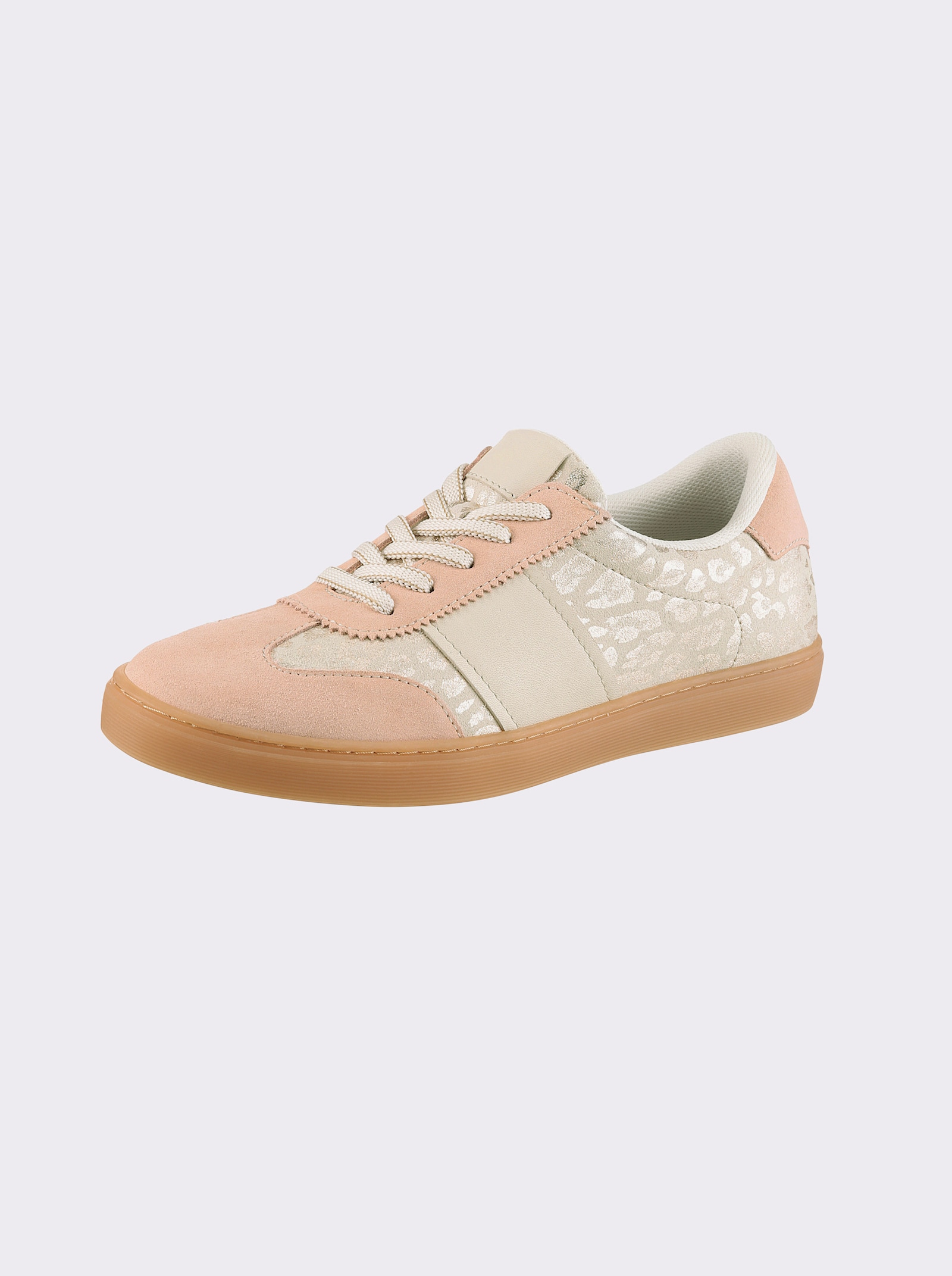 heine Sneaker - lachs-sand