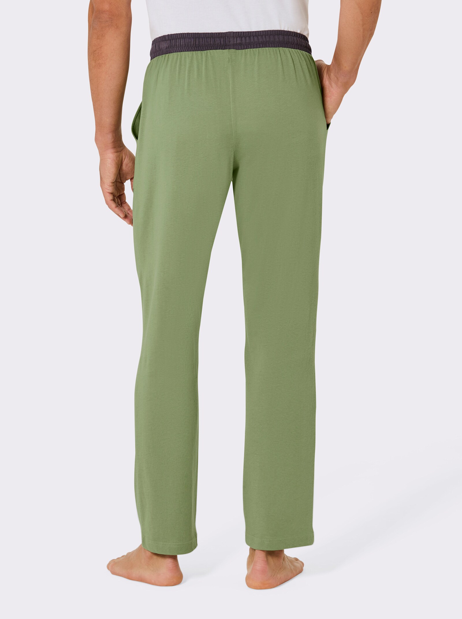 wäschepur men Hose lang - eucalyptus
