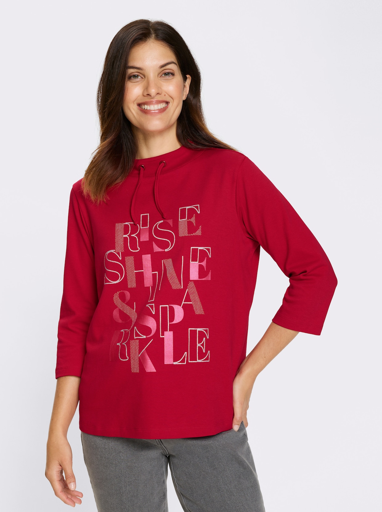 Sweatshirt - rot