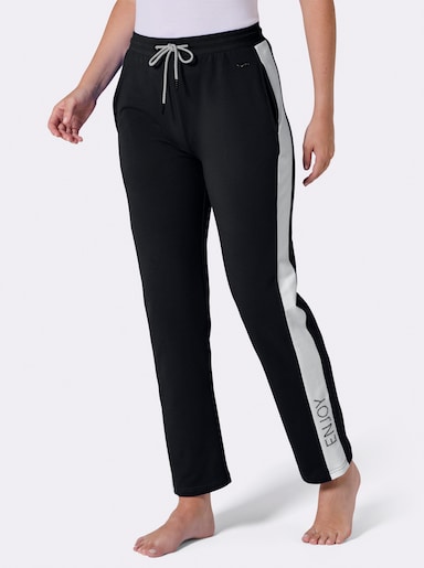 feel good Hose - schwarz-ecru