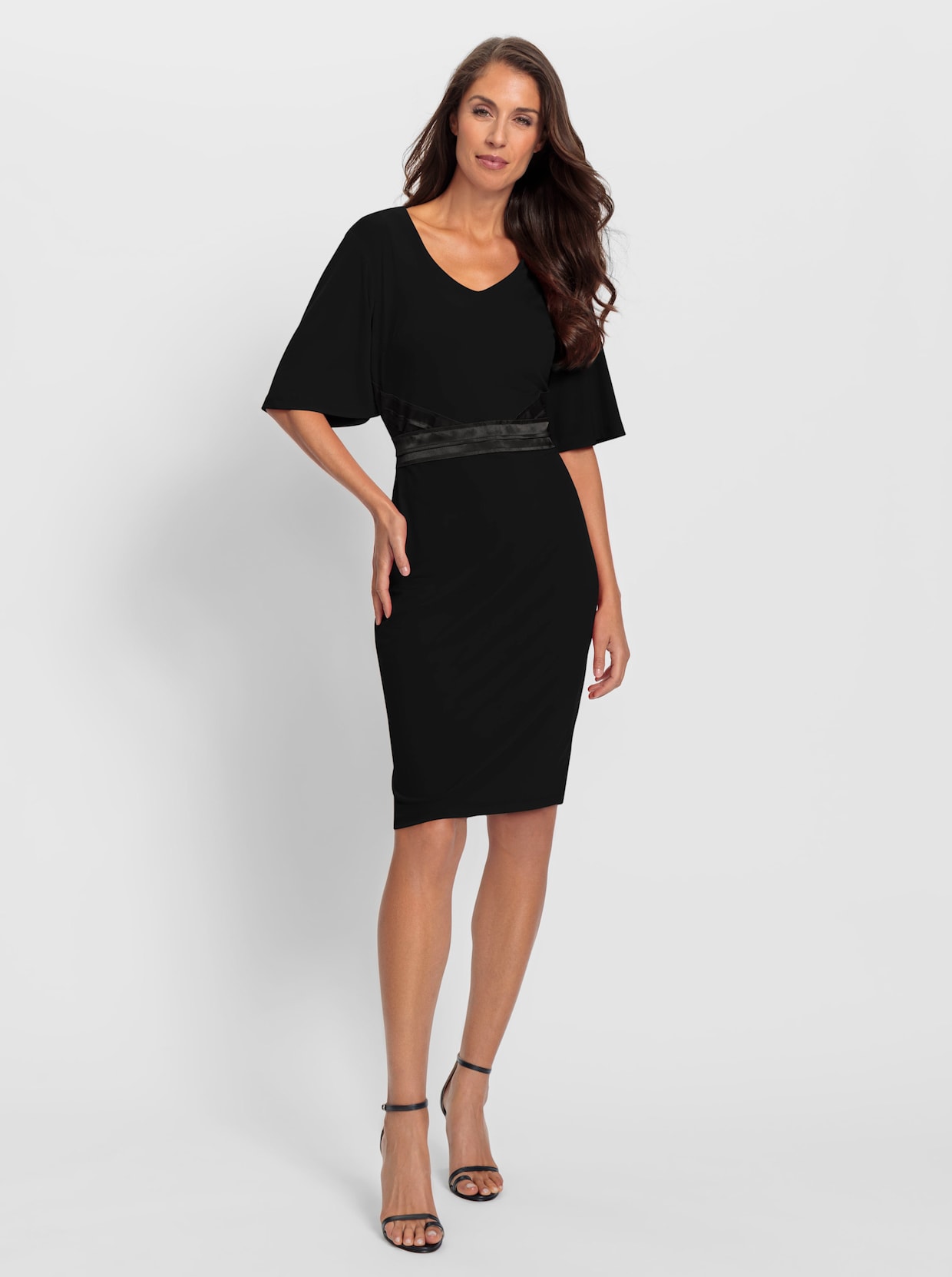heine Robe fourreau - noir