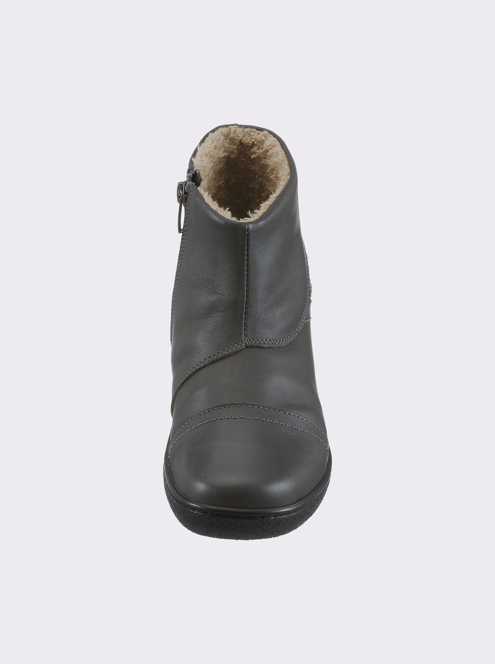 airsoft modern+ Stiefelette mit Innenfutter - grau