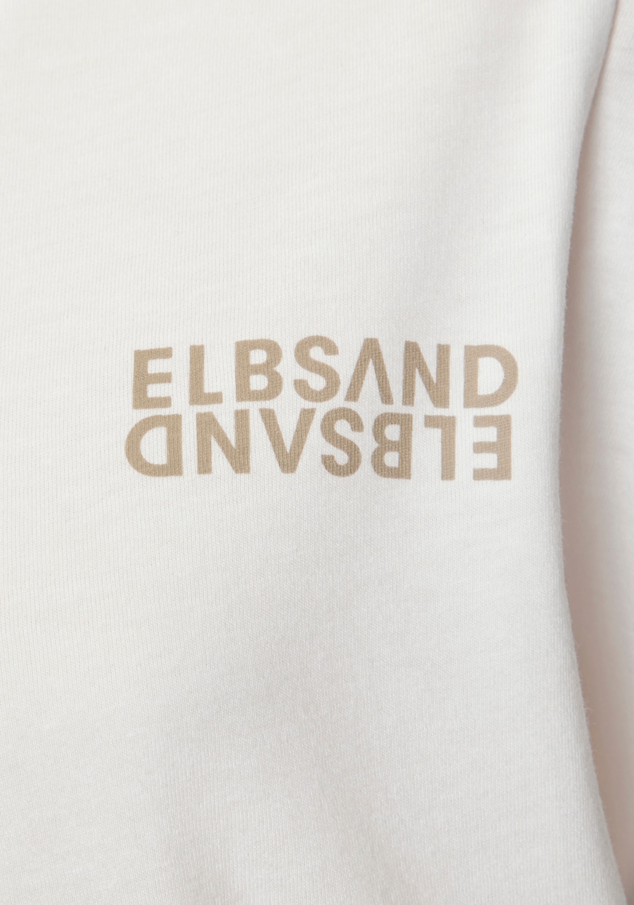 Elbsand V-Shirt - weiß