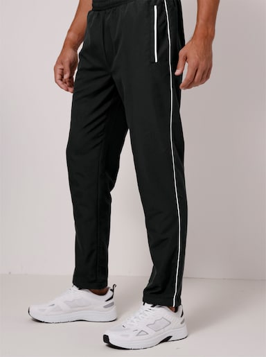 Freizeithose mit Dehnbund - schwarz