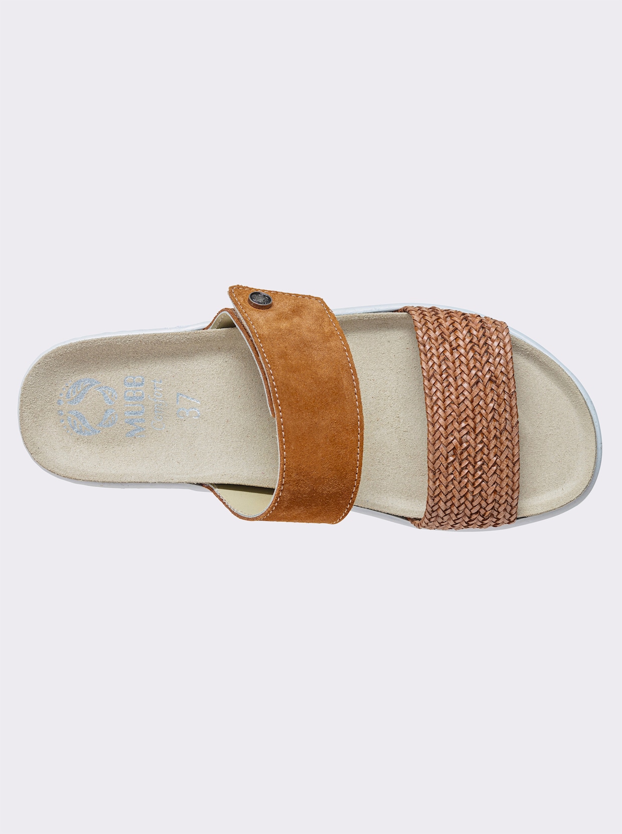 Slippers - cognac