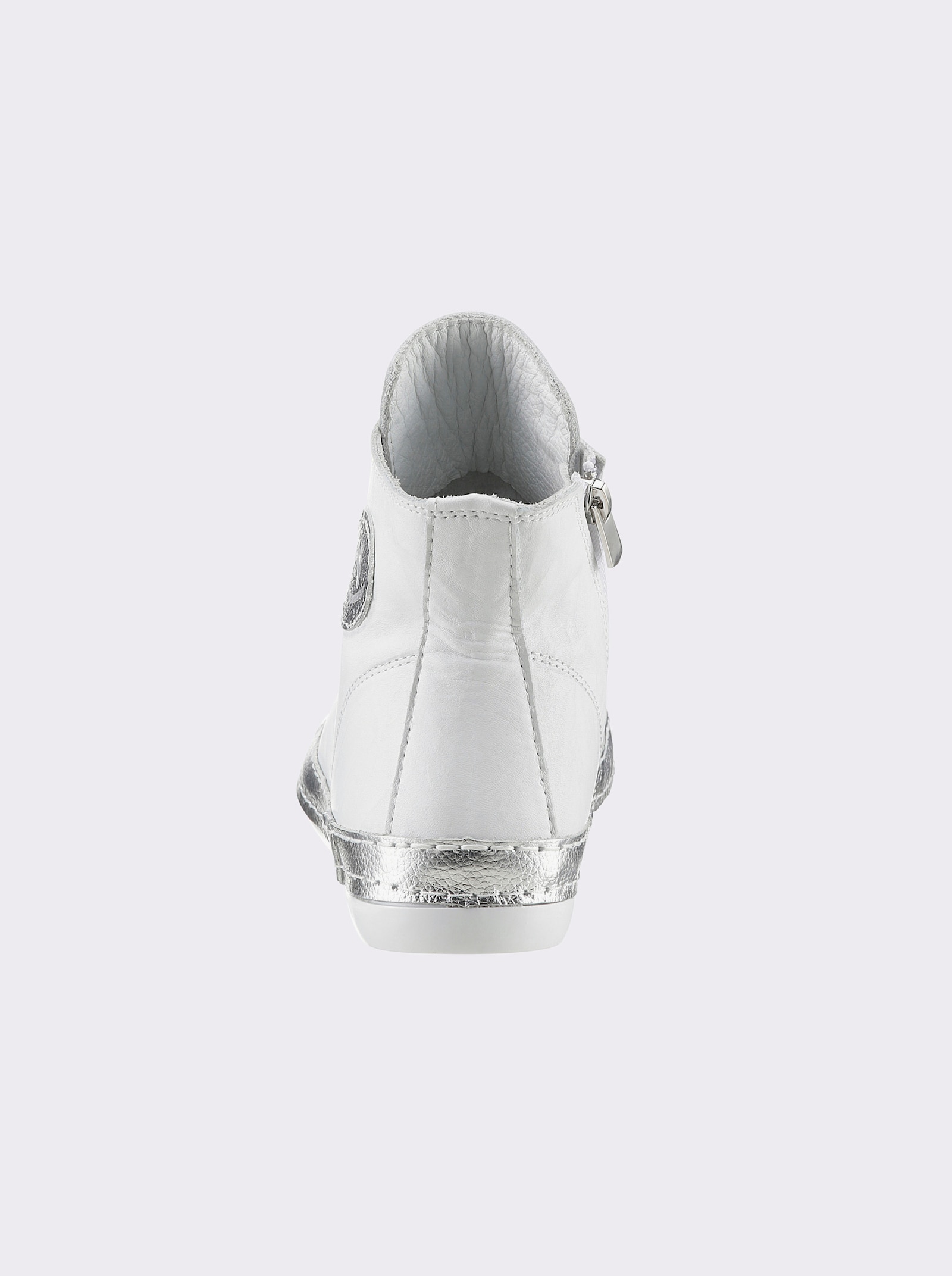 Andrea Conti Sneaker - weiß-silberfarben