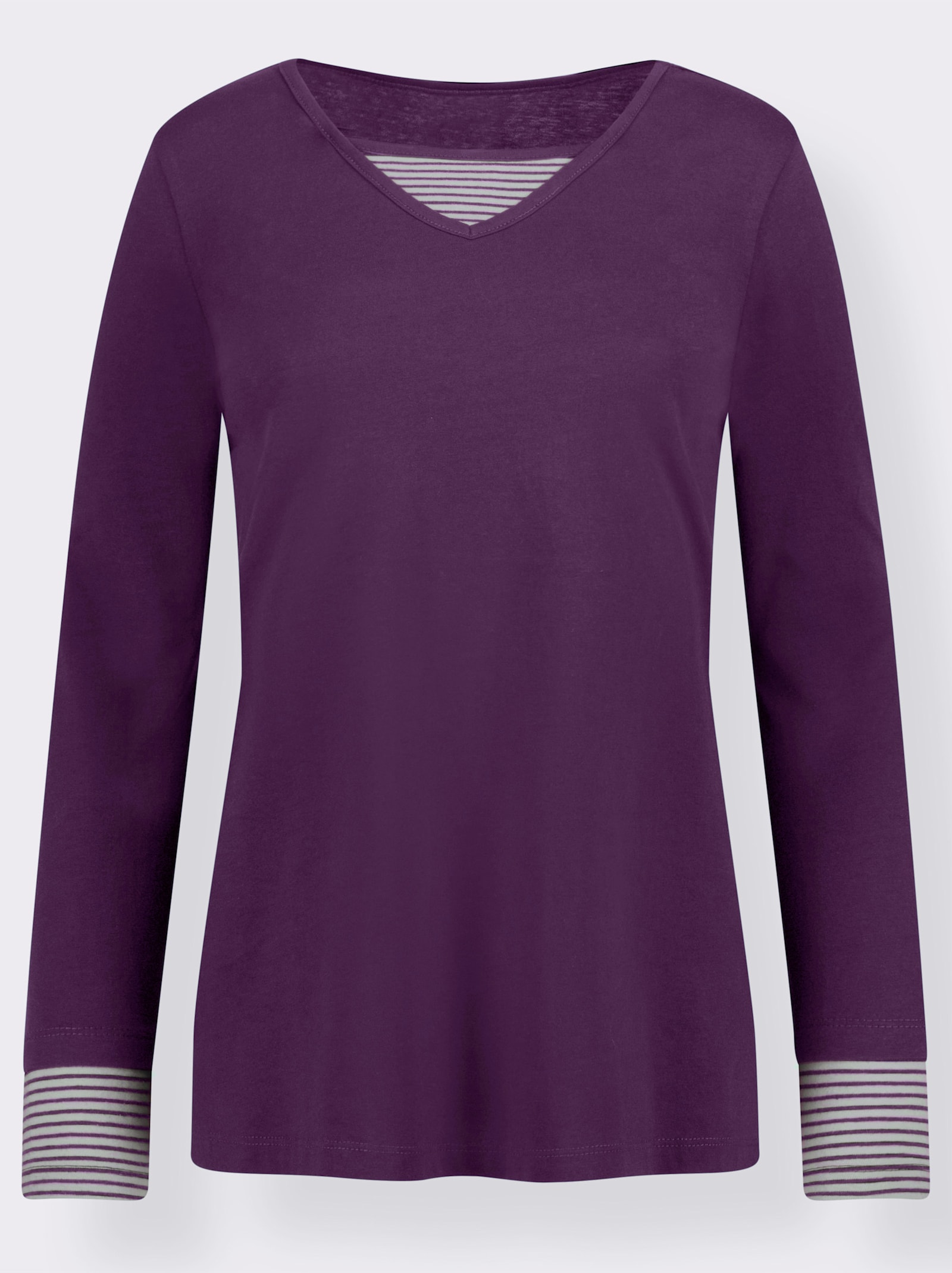 Langarmshirt - traube