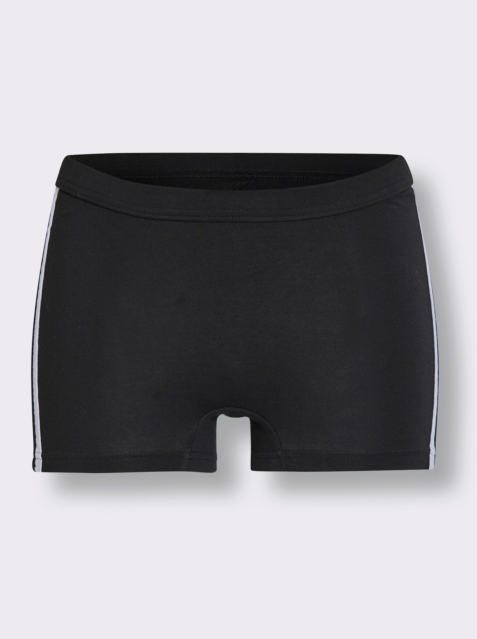 wäschepur Longpanty im Vorteilspack - schwarz