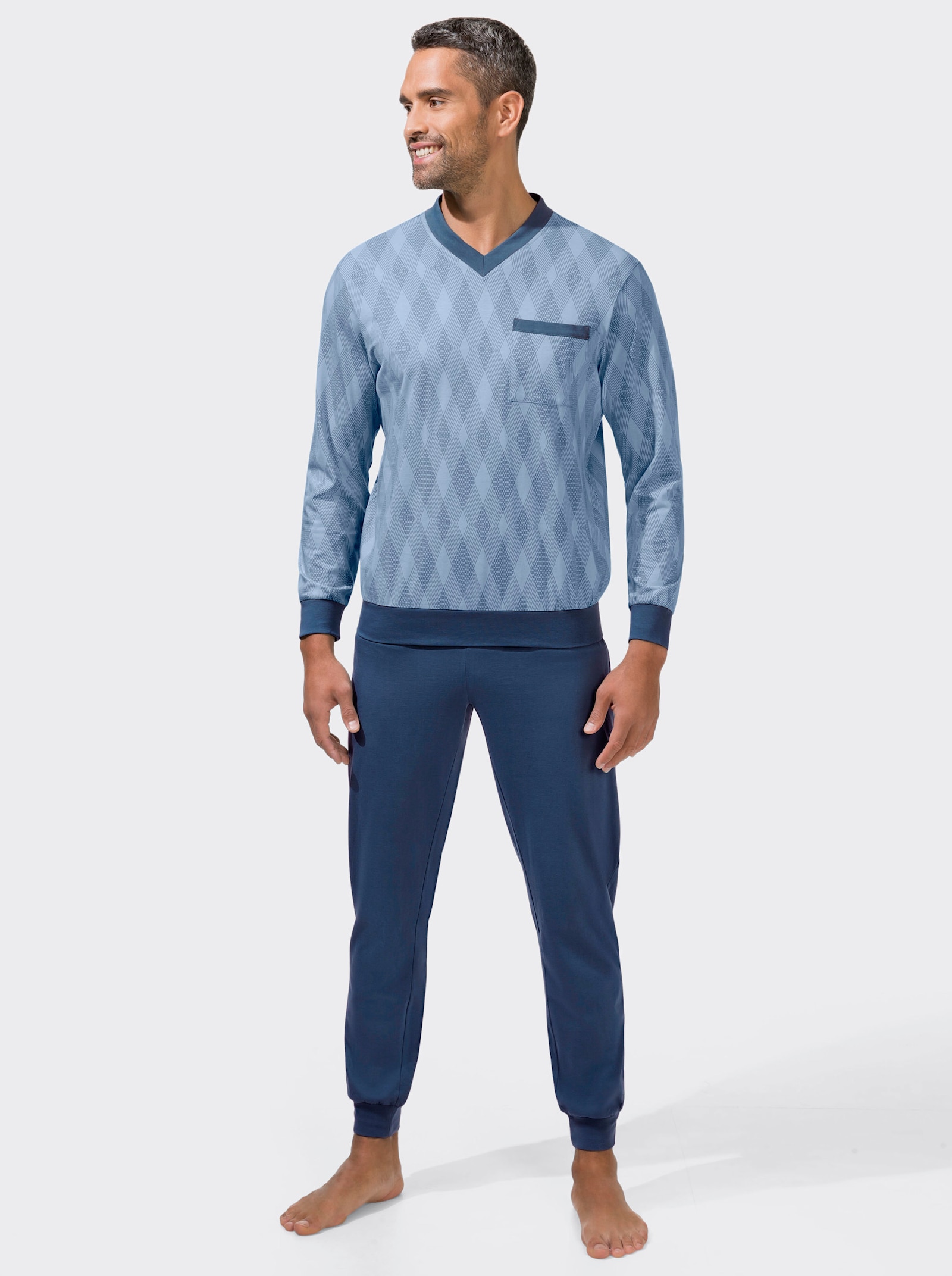 KINGsCLUB Pyjamas - mint + blå