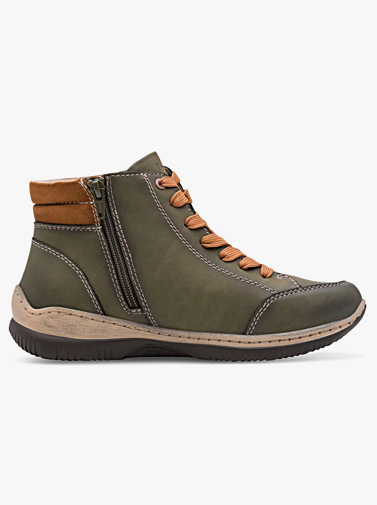 Jana Stiefelette - khaki