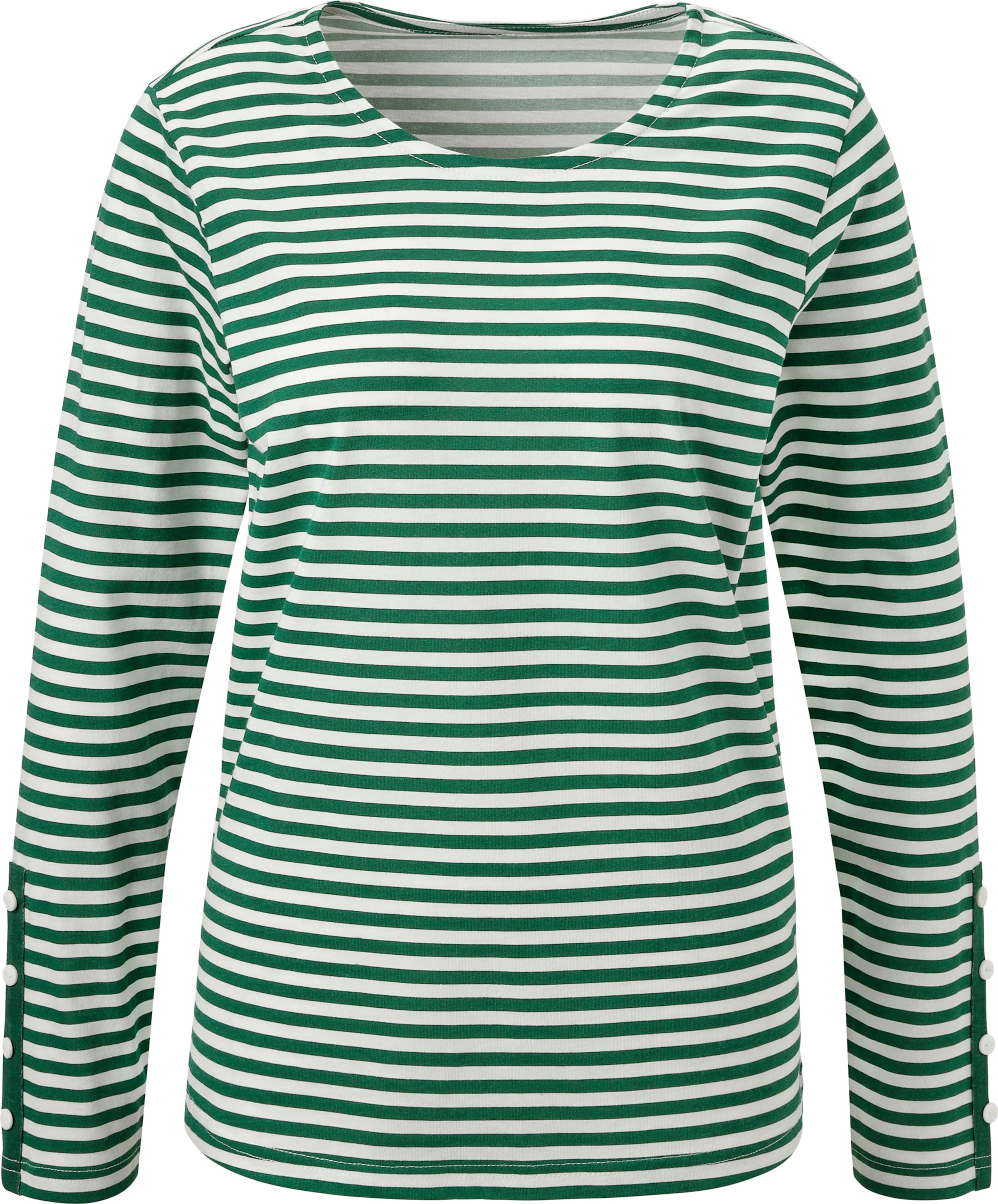 Classic Basics T-shirt Gestreept shirt (1-delig)