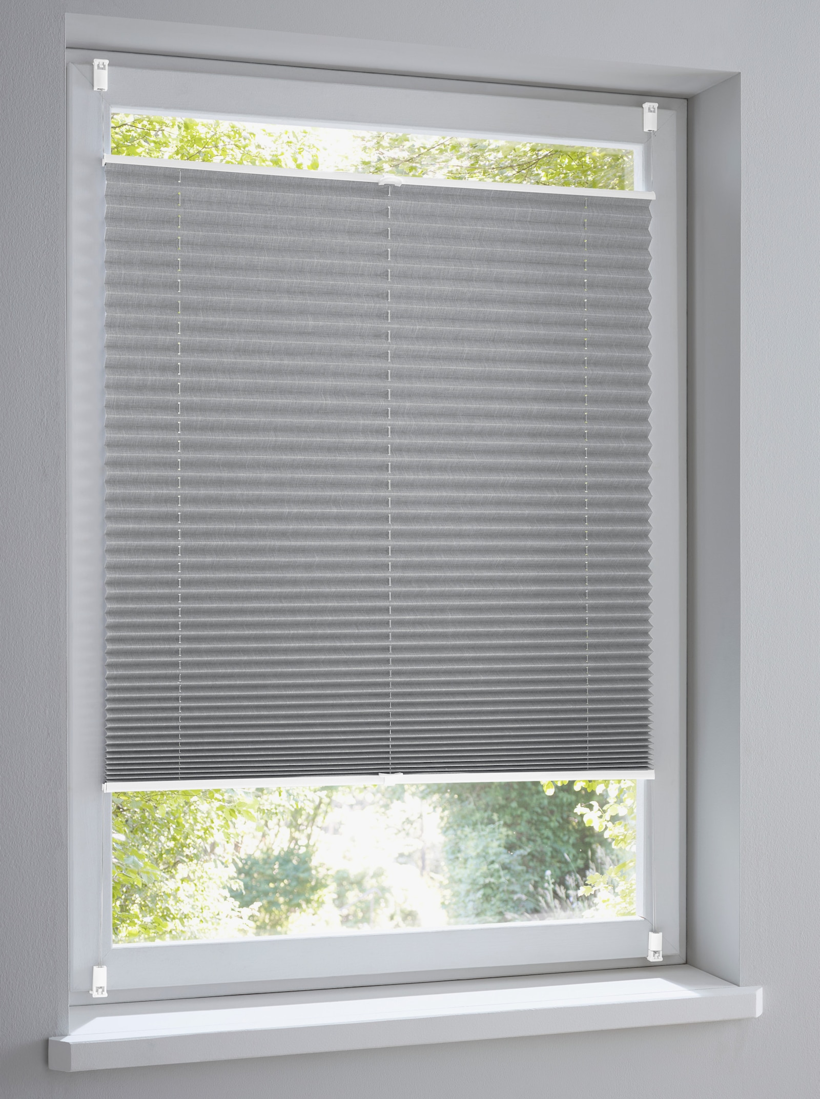 heine home Plissee-Jalousie - grau