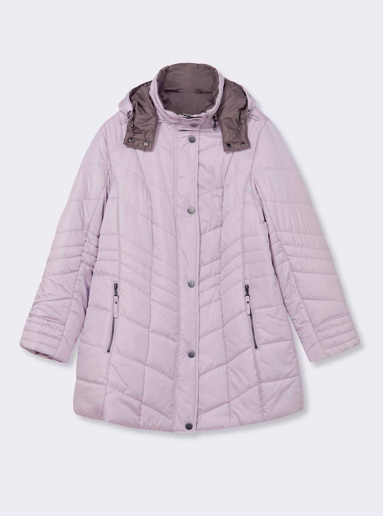 Steppjacke in Microfaser-Qualität, pflegeleicht - altrosé