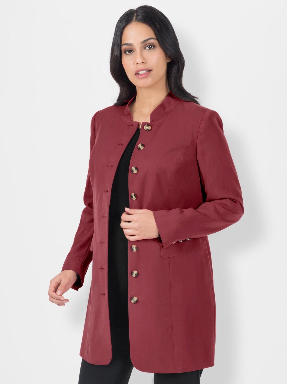 LAUTREAMONT GRACE Collection Designer 1 Button Blazer Sport Coat Formal Minimalist Cardigan Jacket main image 1