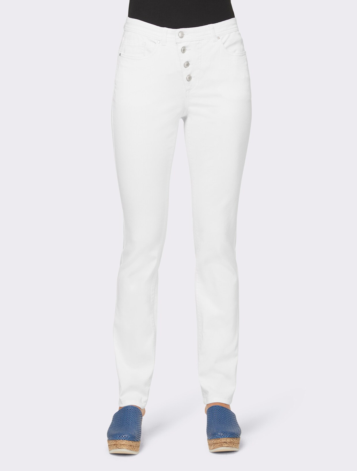 heine Skinny jeans - ecru