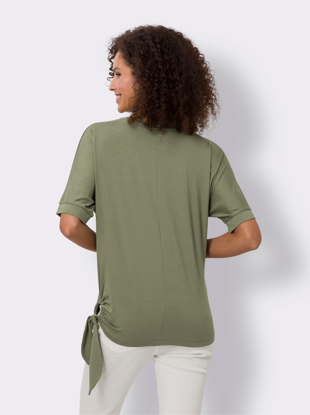 heine Rundhalsshirt - khaki