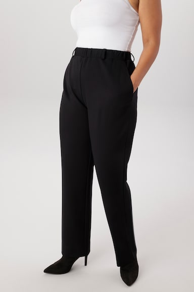 Aniston PLUS Jerseyhose - schwarz