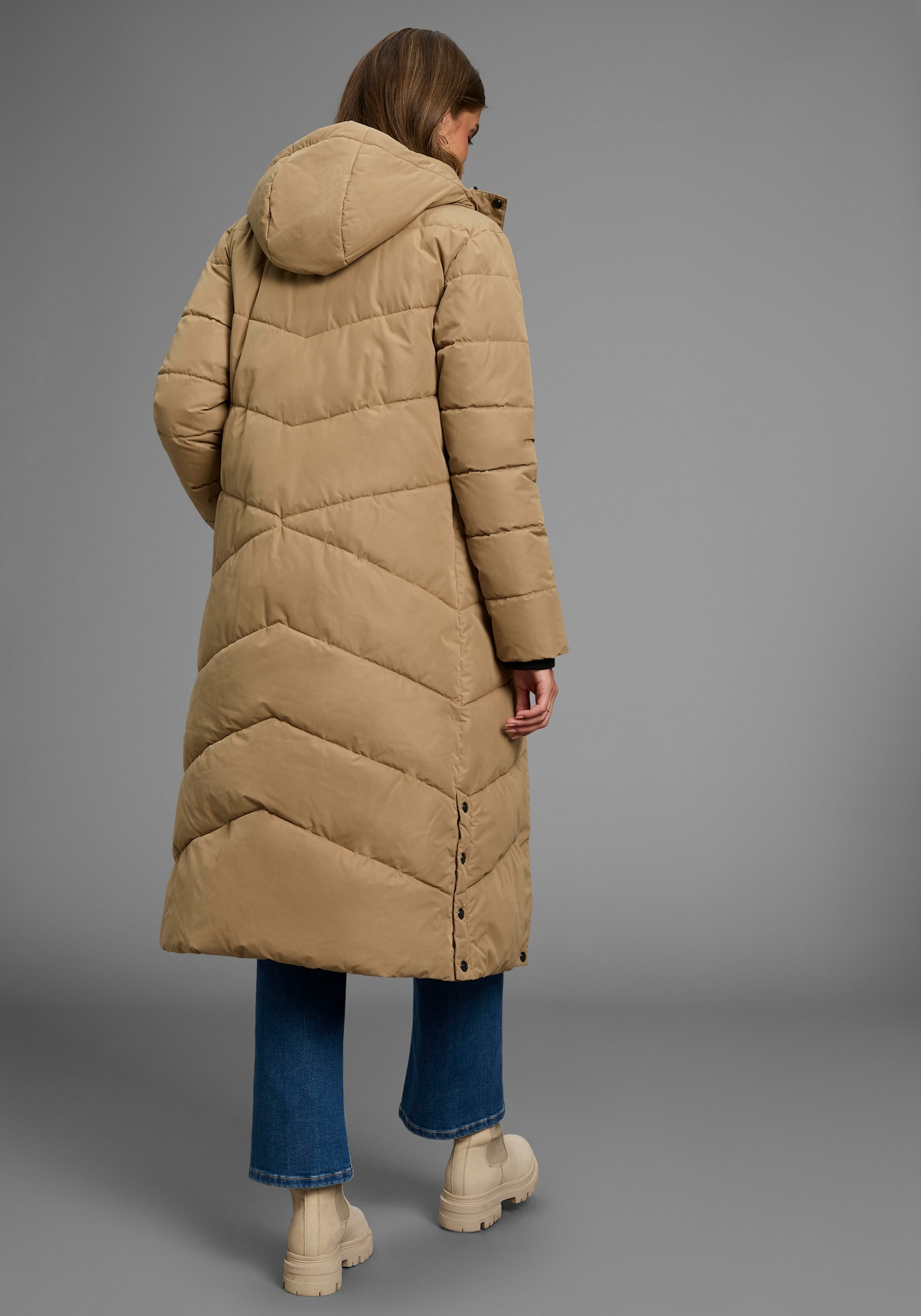 Polarino Steppmantel - camel